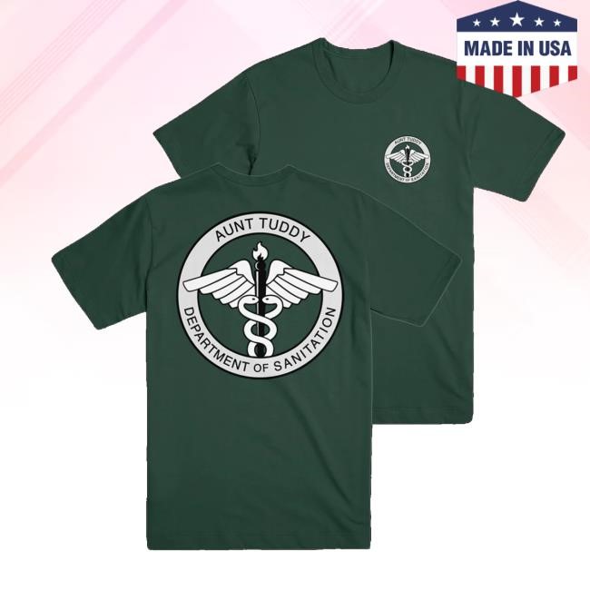 Are You Garbage Merch Store Shop Aunt Tuddy Department Of Sanitation Shirts - New Tee Shop