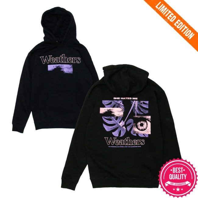 Weathers - She Hates Me Black Tank Top - New Tee Shop