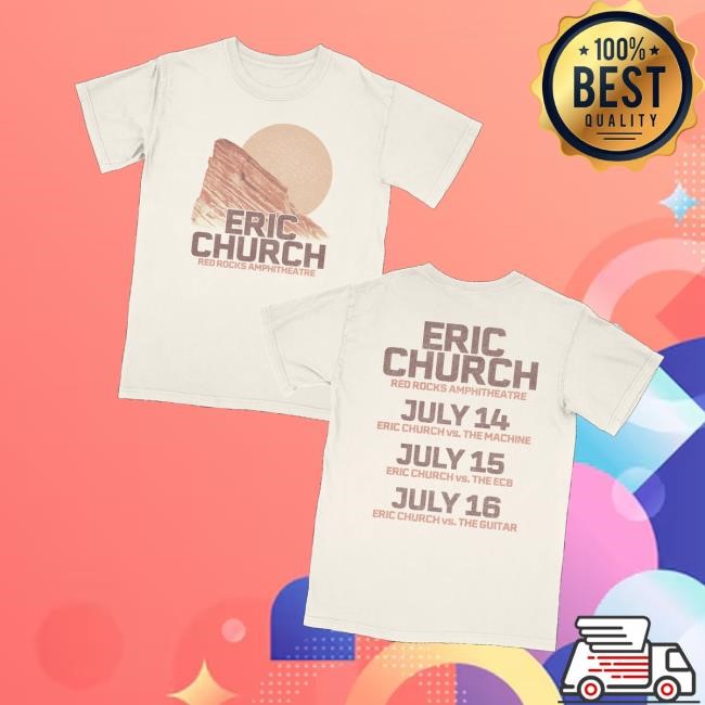 Eric Church Merch Red Rocks Event Hoodie - New Tee Shop