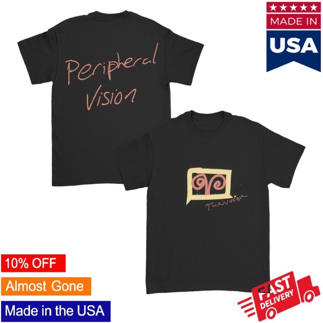 Turnover Peripheral Vision Scribble T-Shirt Turnover Merch Store Scribble - New Tee Shop