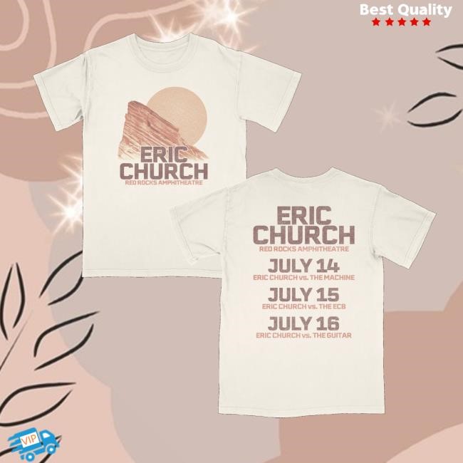 Eric Church Merch Red Rocks Event Hoodie - New Tee Shop