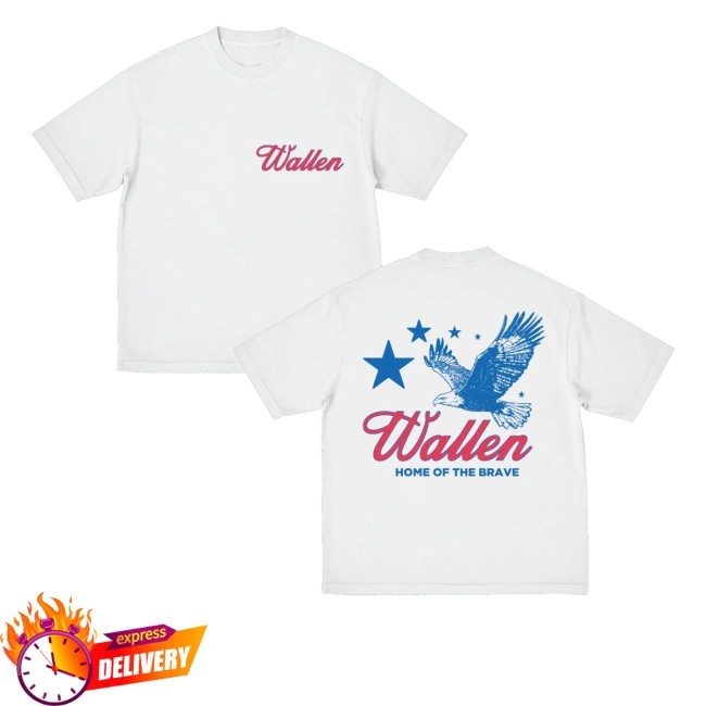 Morgan Wallen Merch Store Home Of The Brave Tee - New Tee Shop