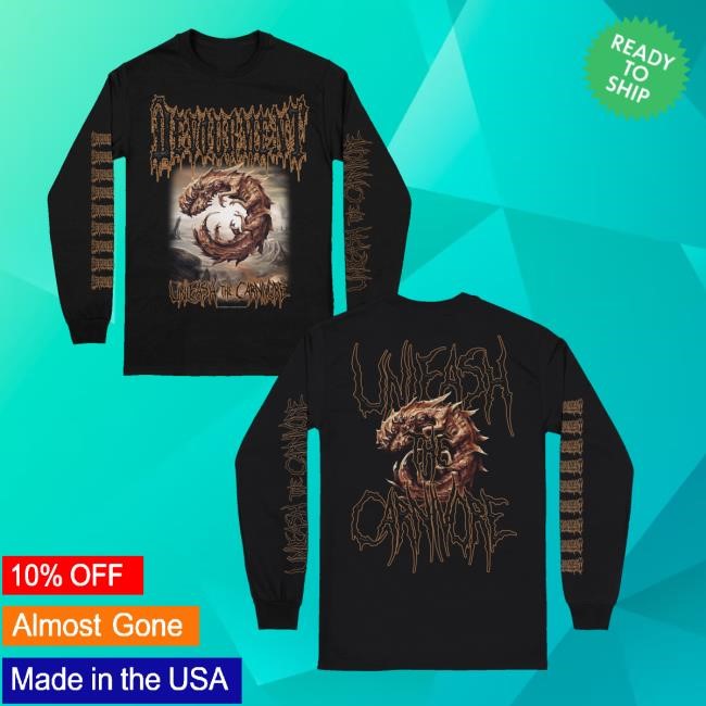 Realityfade Merch Devourment Unleash The Carnivore New Shirt - New Tee Shop