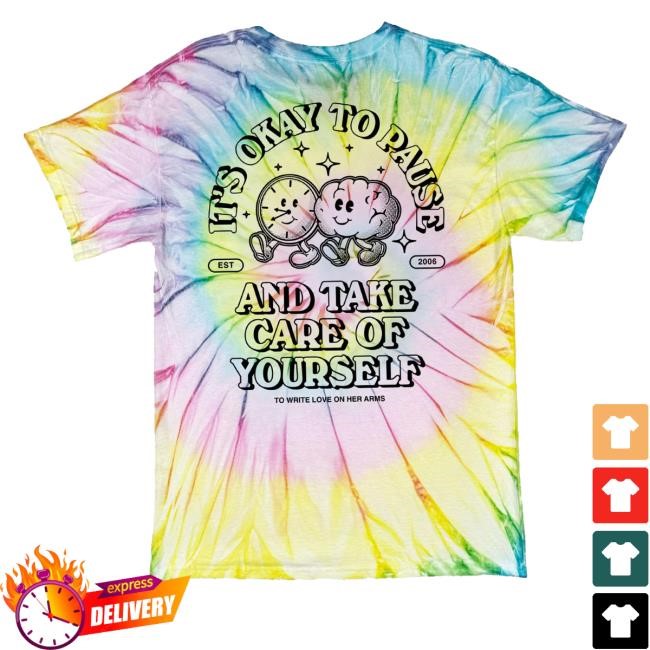 Official To Write Love On Her Arms It's Okay New Shirt - New Tee Shop