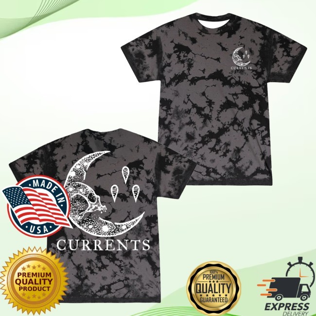 Trending Currents Merch Tie Dye Moon Long Sleeve Shirt - New Tee Shop