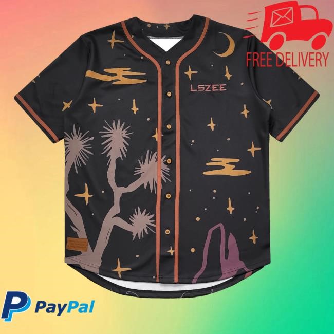 Official Lszee Merch Shop Store Joshua Tree Baseball Jersey Tee - New Tee Shop