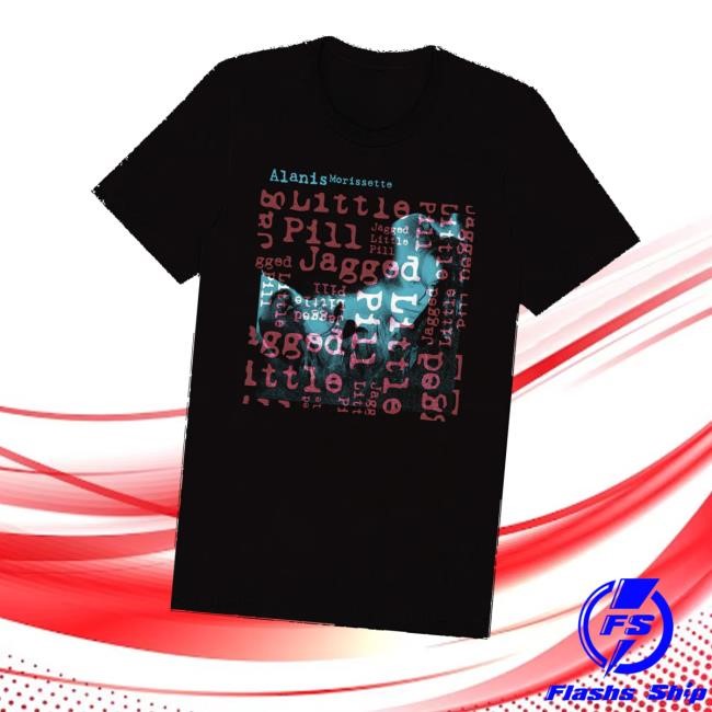 Alanis Merch Store Shop Alanis Jlp Portrait Text Tee Shirt - New Tee Shop