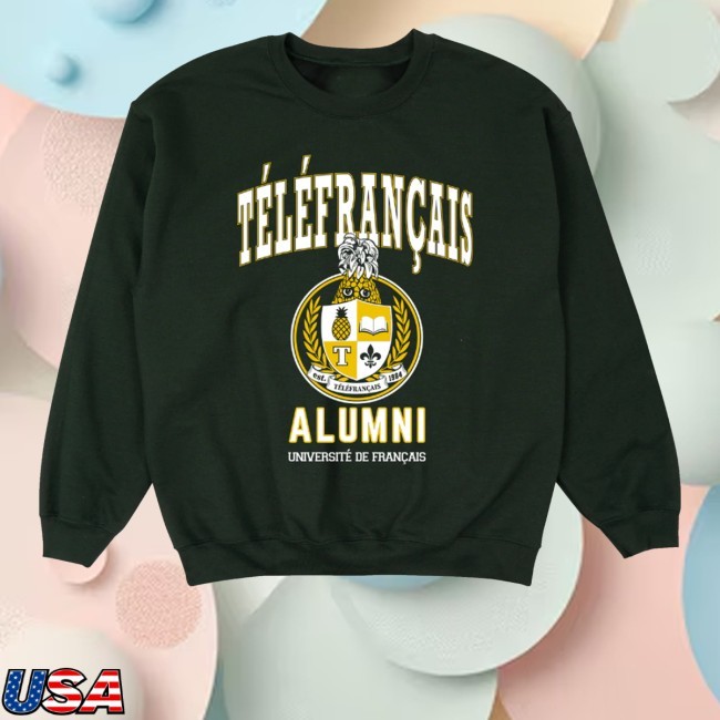 Retrokid Merch Store Tvo Téléfrançais Alumni Crewneck Sweatshirt - New Tee Shop