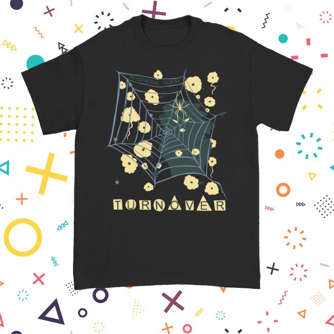 Turnover Peripheral Vision US Tour Long Sleeve Shirt Turnover Merch Store Us Tour - New Tee Shop