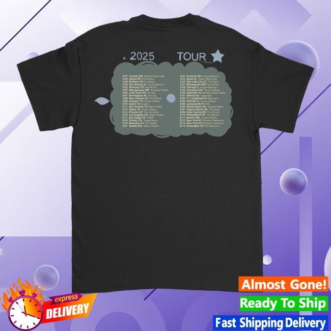Turnover Peripheral Vision US Tour Long Sleeve Shirt Turnover Merch Store Us Tour - New Tee Shop