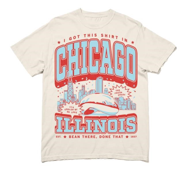 Official Raygun Merch Shop Store Chicago Max Collegiate T Shirt - New Tee Shop
