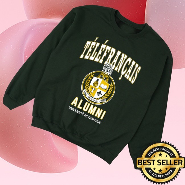 Retrokid Merch Store Tvo Téléfrançais Alumni Crewneck Sweatshirt - New Tee Shop