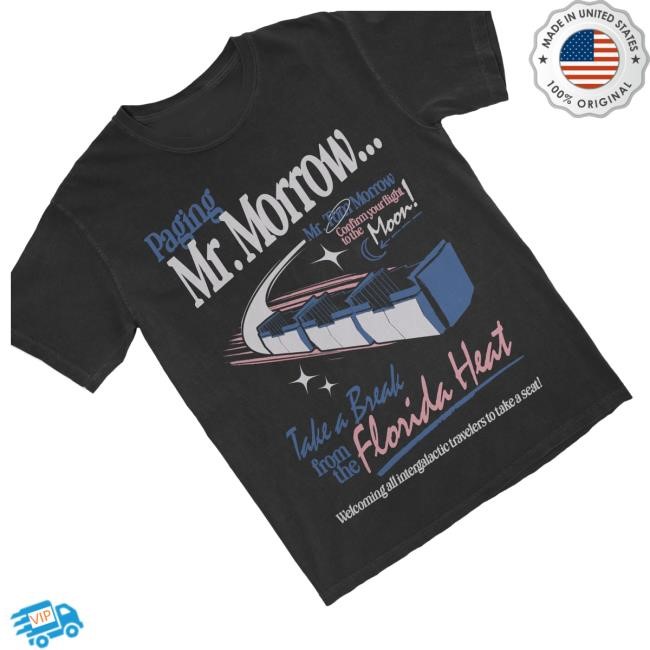 Official Paging Mr. Morrow Tee - New Tee Shop