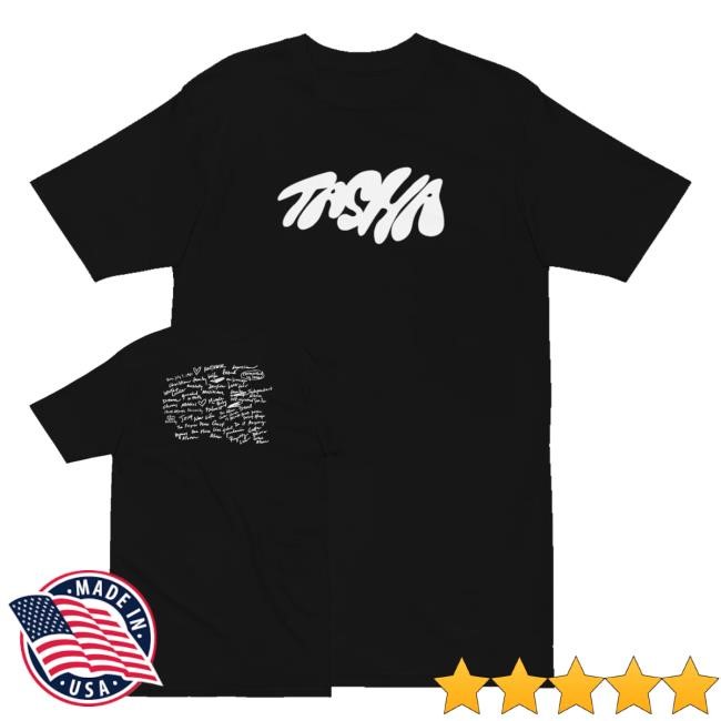 Official Tasha Merch Shop Store Tasha Album T Shirts - New Tee Shop