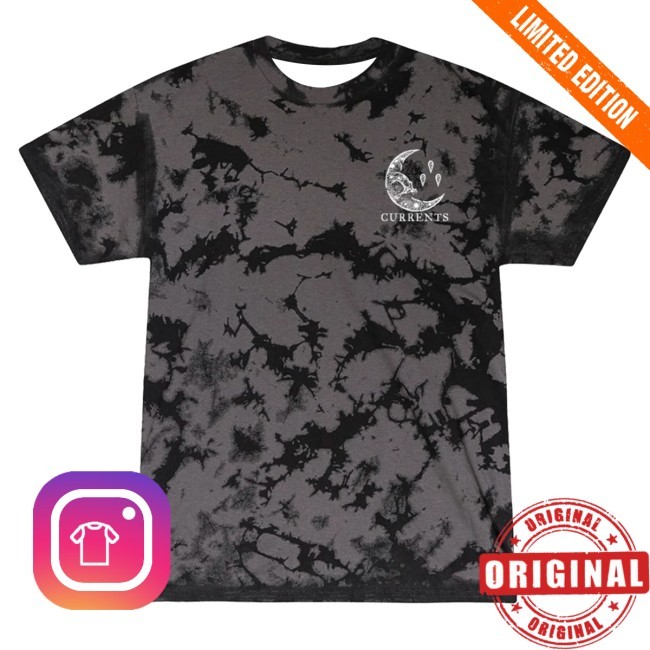 Trending Currents Merch Tie Dye Moon Long Sleeve Shirt - New Tee Shop