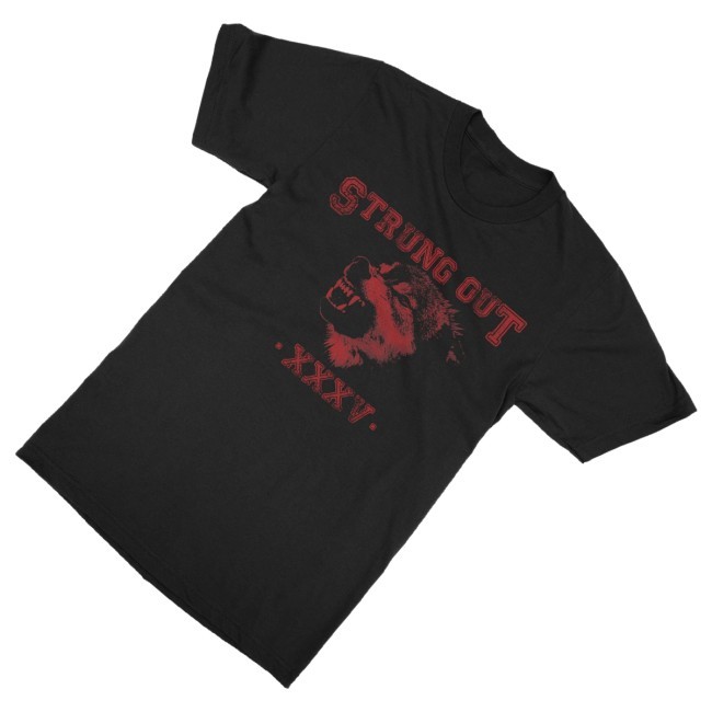 Trending Strung Out Merch Wolf Crewneck Sweatshirt - New Tee Shop