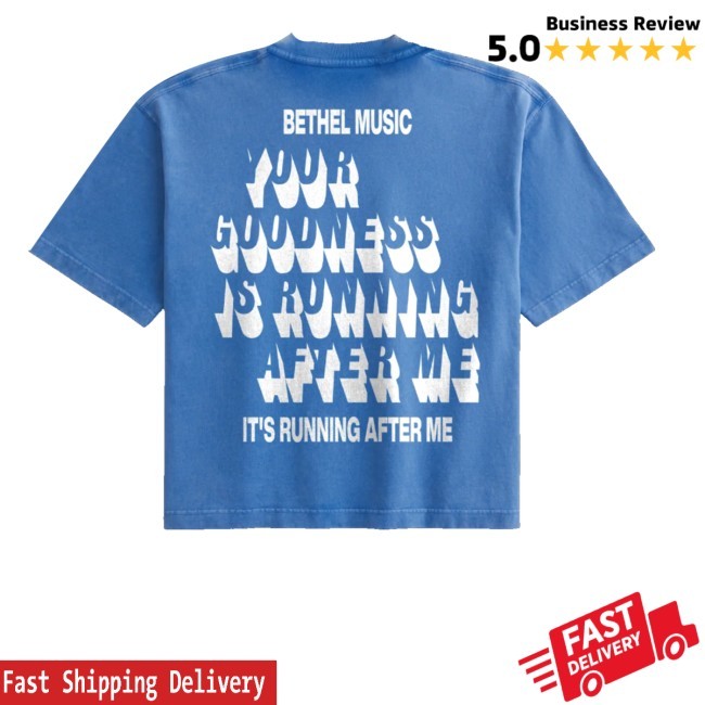 Bethel Music Merch Store Goodness Of God Blue Tee - New Tee Shop