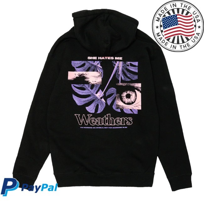 Weathers - She Hates Me Black Tank Top - New Tee Shop