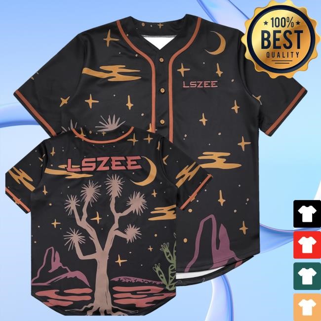 Official Lszee Merch Shop Store Joshua Tree Baseball Jersey Tee - New Tee Shop