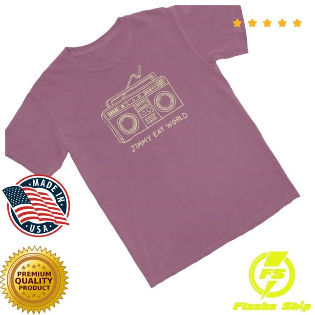 Official Jimmy Eat Merch Shop Store World Boombox Tank Top - New Tee Shop