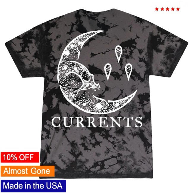 Trending Currents Merch Tie Dye Moon Long Sleeve Shirt - New Tee Shop