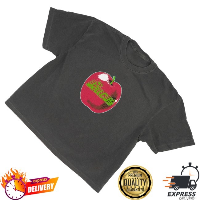 Official Wallows Merch Apple Ladies Crop Tee - New Tee Shop