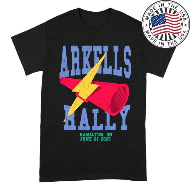 The Rally 2025 Event Tee Shirt Arkells Official Online Store - New Tee Shop
