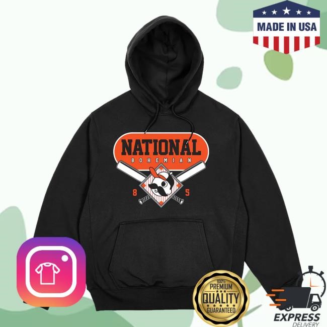 Official National Bohemian Merch Shop Baseball Season Black Shirts - New Tee Shop
