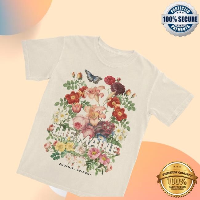 81 Twenty Three Merch Shop Store The Maine Floral Shirt 81 Twenty Three Merch Shop Store The Maine Floral Shirt