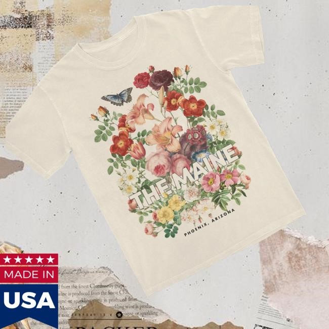 81 Twenty Three Merch Shop Store The Maine Floral Shirt 81 Twenty Three Merch Shop Store The Maine Floral Shirt